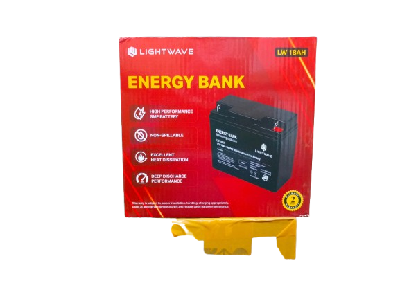 Lightwave 12V/12Ah UPS Battery - High-Performance SMF Battery