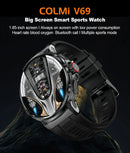 COLMI V69 1.85 Inch HD Bluetooth Call 710mAh Smartwatch
