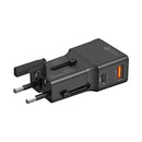 Promate TRIPLUG-IS2 Triplug Universal Travel Adapter