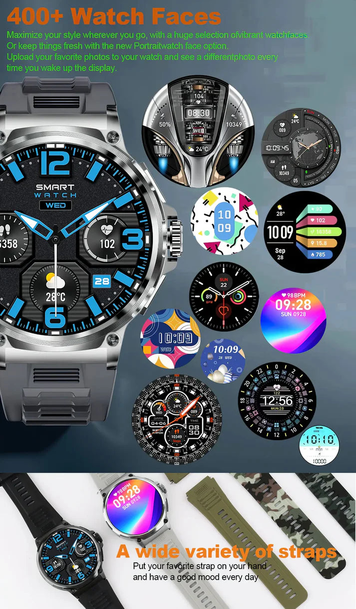 COLMI V69 1.85 Inch HD Bluetooth Call 710mAh Smartwatch