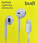 Budi Sound Stereo IPhone Earphones - With Remote And Mic