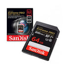 SanDisk 64GB Extreme PRO microSDXC UHS-I Card – Up to 200MB/s, V30, A2, 4K UHD – SDSQXCU-064G-GN6MA