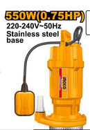 INGCO SPC5502-8 550W Submersible Clean Water Pump – High Flow, Lightweight Drainage Solution