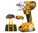 Powerful 300Nm Torque Output: Delivers strong fastening and loosening power for bolts, nuts, and automotive applications.
High-Performance 20V Li-Ion Battery: Long-lasting rechargeable battery ensures consistent power and extended run time.
Cordless Convenience: Enjoy full mobility and freedom from power cords — ideal for on-site or outdoor work.
Durable Brushless Motor: Provides higher efficiency, reduced maintenance, and longer tool life.
Variable Speed Control: Allows precise control for different fasten