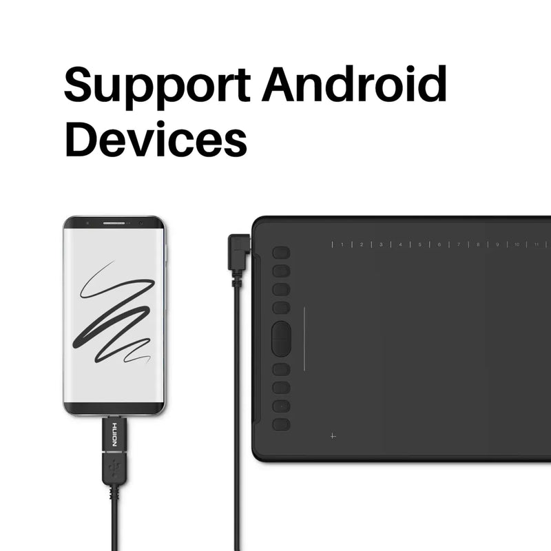 Huion Inspiroy H1161 graphic drawing  tablet 