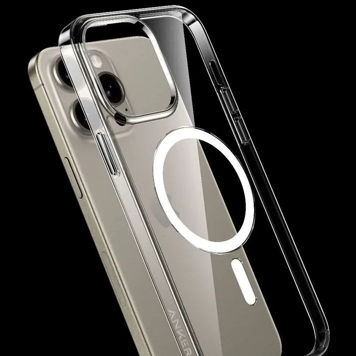   Anker iPhone 15 Pro Clear Magnetic Phone Case