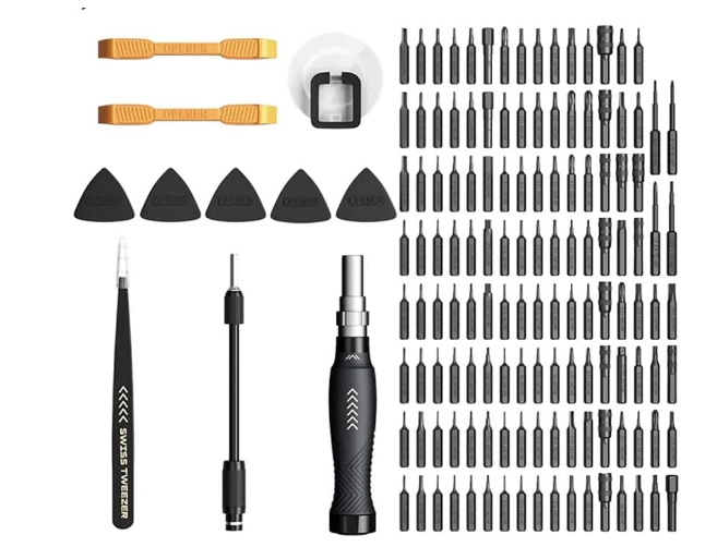 JAKEMY JM-8183 145-in-1 Precision Screwdriver Set – Magnetic Repair Tool Kit for Phones, Laptops, Electronics &amp; Gadgets