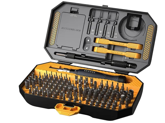 JAKEMY JM-8183 145-in-1 Precision Screwdriver Set – Magnetic Repair Tool Kit for Phones, Laptops, Electronics &amp; Gadgets