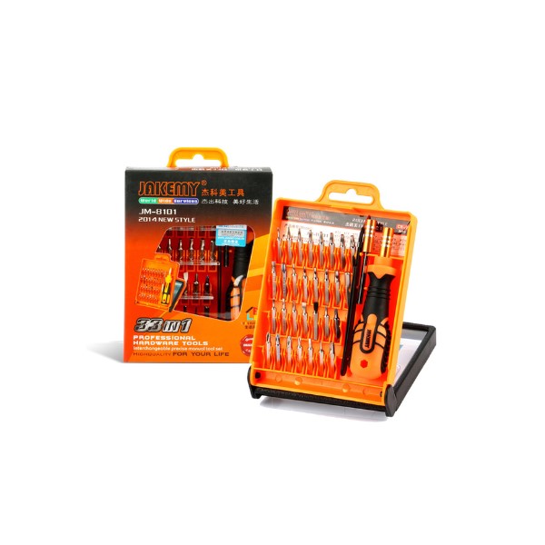 Jakemy JM-8101 Precision 33 in 1 Screwdriver Tool Kit