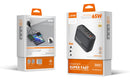 LDNIO 65W GaN charger for iPhone Samsung Android phone tablet and laptop