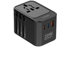 LDNIO Z9 3 USB Ports 20W GaN Travel Adapter – Fast Charging Worldwide