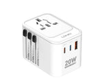 LDNIO Z9 3 USB Ports 20W GaN Travel Adapter – Fast Charging Worldwide