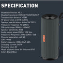 LDNIO BTS13 Waterproof Mini Speaker – Portable Wireless BT 5.3 for Home, Car &amp; Outdoor