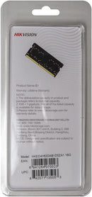 HikVision DRAM 4GB DDR4, 2666MHz SODIMM, 260Pin, 1.2V, CL19  RAM