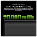 Oraimo OPB-P204D 20000mah Dual Output Fast PD Power bank