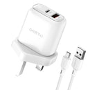 oraimo PowerCube 3 Pro 18W Fast Charging Charger Kit