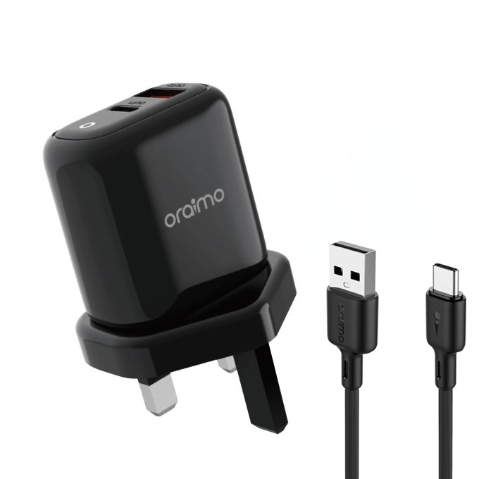 oraimo PowerCube 3 Pro 18W Fast Charging Charger Kit
