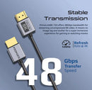 Promate Certified Ultra High-Speed 8K@60Hz HDMI 2.1 Cable, 5M Cable (PrimeLink8k-500)