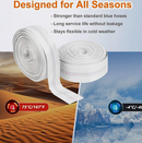 3" x 50M LDPE Canvas Delivery Pipe – Heavy-Duty Water Hose for Irrigation &amp; Pumping