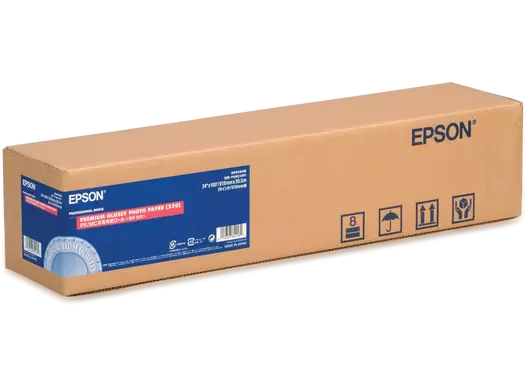 Epson Premium Glossy Photo Paper Roll, 100mm x 10m, 255g/m2 (C13S041303)