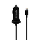 Promate Car Charger with Lightning Connector for iPad iPhone and iPod