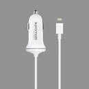 Promate Car Charger with Lightning Connector for iPad iPhone and iPod