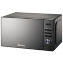 Ramtons RM 682 20L Digital Microwave With Grill – Sleek Black Glass Design, Perfect for Fast & Even Cooking