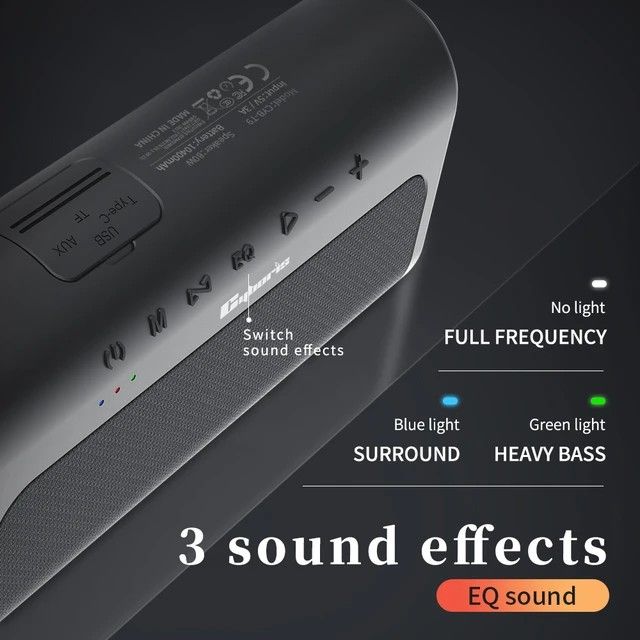 Cyboris T9 Spacecraft Series 80W High Power DSP Subwoofer Wireless Portable TWS Outdoor Bluetooth Speaker Subwoofer Audio System
