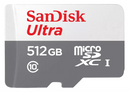SanDisk 512GB microSD Card – Class 10, 100MB/s, UHS-I – SDSQUNR-512G-GN3MN (No Adapter)