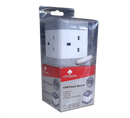 Officepoint  Extension Socket  URB-8K 4Way 3 USB Ports