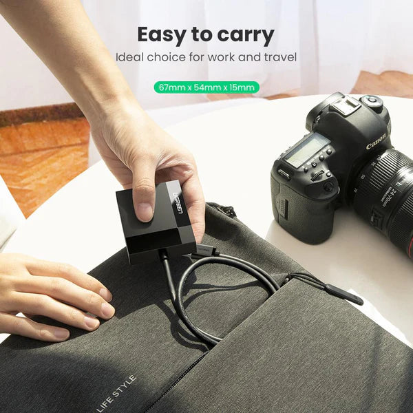 UGREEN CR125 4-in-1 USB 3.0 SD/TF Card Reader