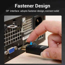 Vention DP connector on DisplayPort to VGA cable
