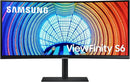 Samsung S6 ViewFinity 34" Ultra‑Wide WQHD Monitor