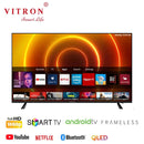 Vitron 32” Smart QLED Frameless Android TV 