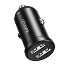 USAMS US-CC114 C20 2.4A Mini Dual USB Car Charger(CC114TC01)