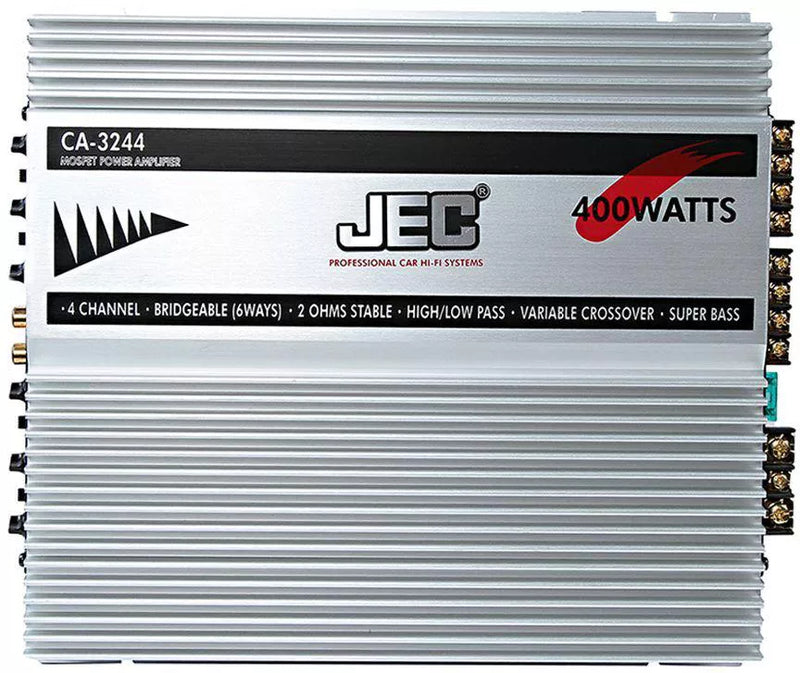 Jec CA-3244 400 Watts 4channel Amplifier