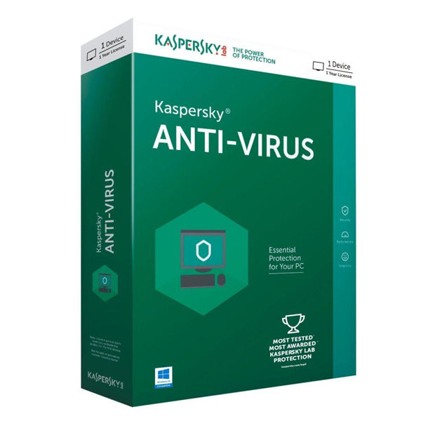 Kaspersky Antivirus KAV 2 user_1y (KL1171QXBFS