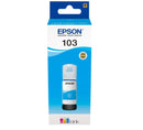 Epson 103 EcoTank Cyan Ink Bottle - 65ml  - C13T00S24A