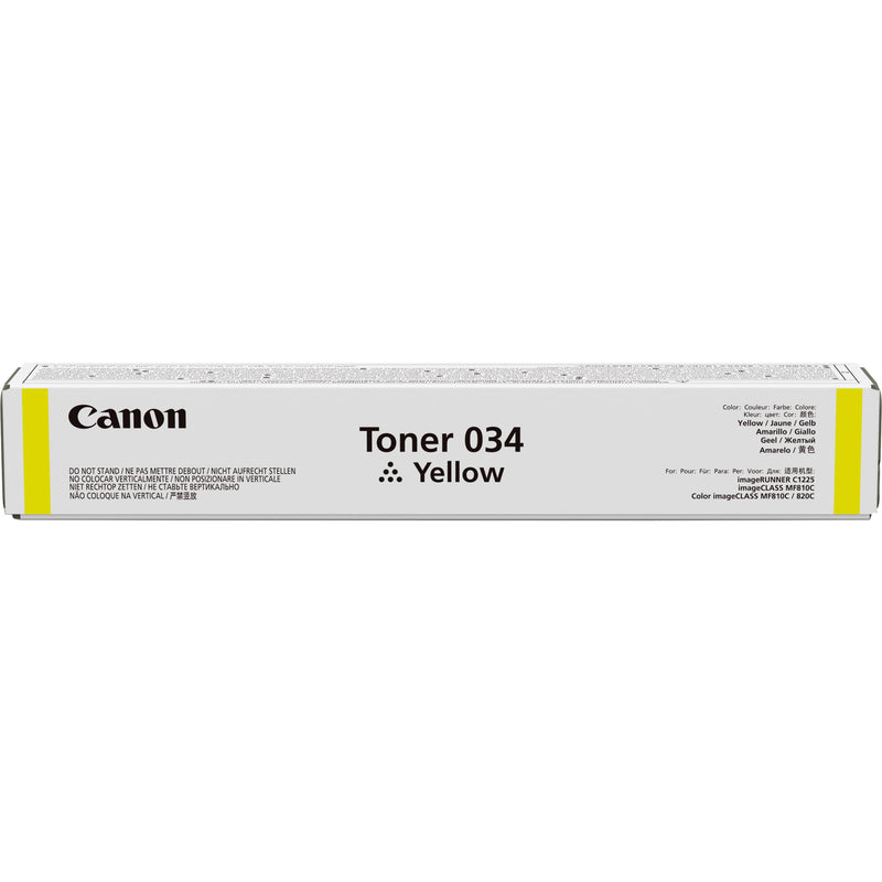 Canon Orignal 034 YELLOW Toner Cartridge - 9451B001AA