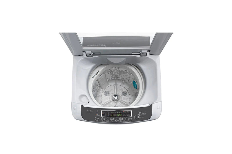 LG T1369NEHTF 13Kgs Top Load Washing Machine - Smart inverter motor, 2 water inlets