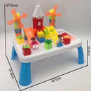Kids Building Block Tables DIY Toy 43pcs