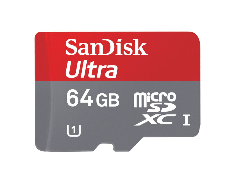 Sandisk 64GB Ultra MicroSDHC card with Adapter for phone