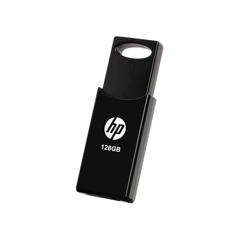 HP 128GB v212 USB 2.0 Metallic Flash Drive (HPFD212B-128)