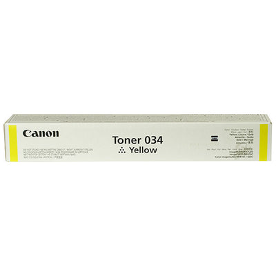 Canon Orignal 034 YELLOW Toner Cartridge - 9451B001AA