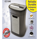 Atlas CC1240 CrossCut Paper Shredder(AS-S2-CC1240) - 12 sheets, Shreds Credit Cards, Bin size: 19 litre