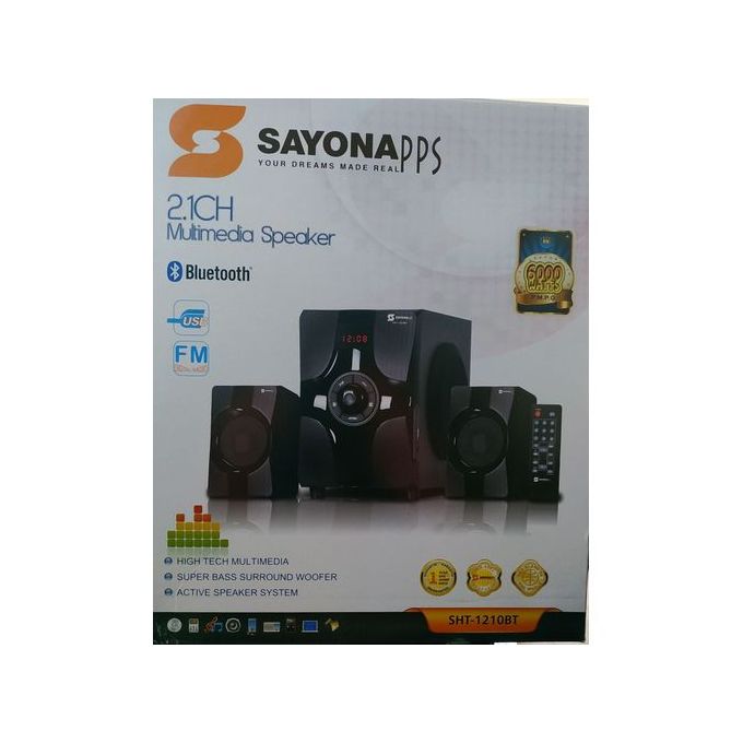 Sayona SHT-1210BT 2.1 CH Sub Woofer