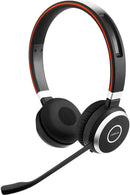 Jabra Evolve 65 MS Wireless Headset, Stereo - Includes Link 370 USB Adapter, Advanced Noise-Cancelling - 6599-823-309 