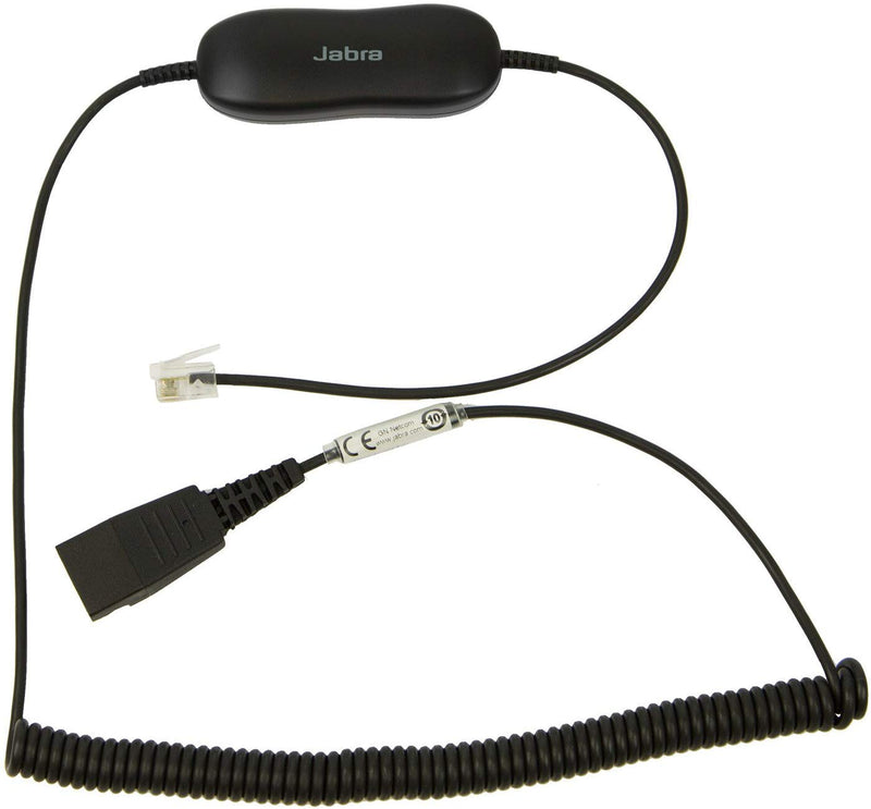 Jabra GN 1216 coiled Headset Cable for Avaya 9600/1600 series Phones - 88001-04