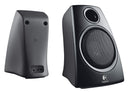 Logitech Z130 Compact 2.0 Stereo Speakers, 3.5mm Jack, Black