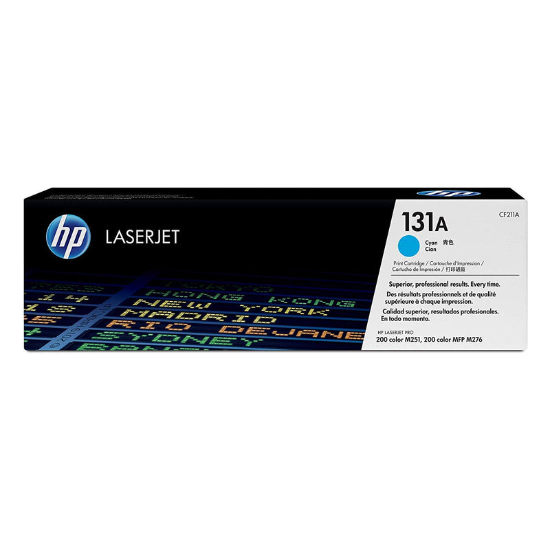 HP 131A Cyan Original LaserJet Toner Cartridge(CF211A)